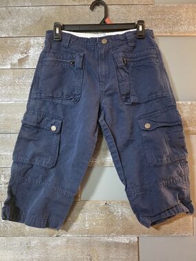 Little Marc Jacobs Navy Cargo Boys Pants
